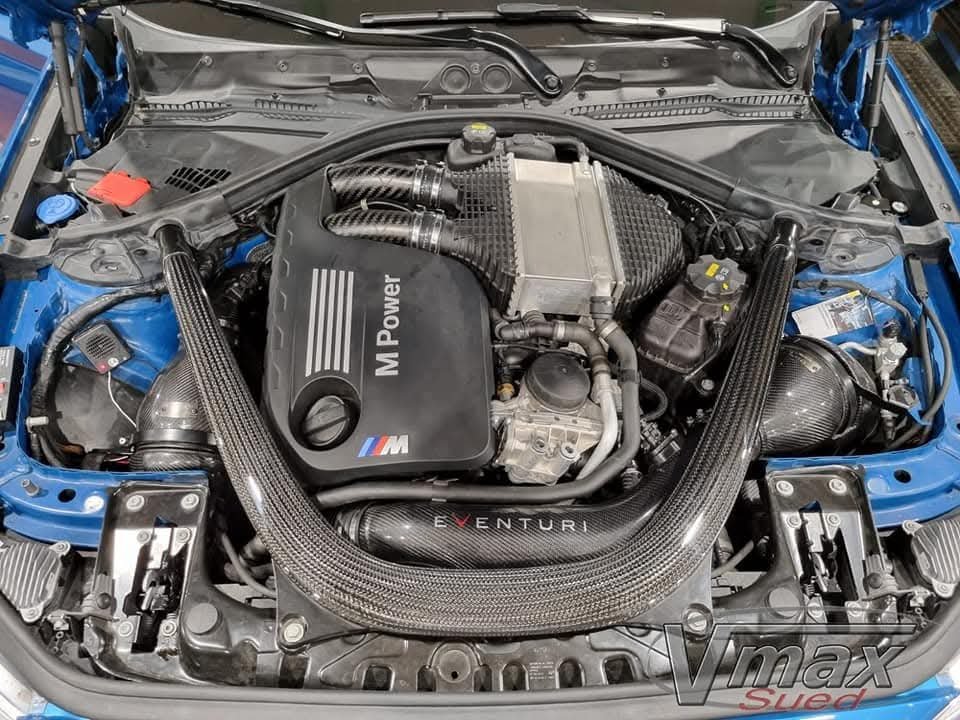 BMW M4 · S55 + Eventuri
